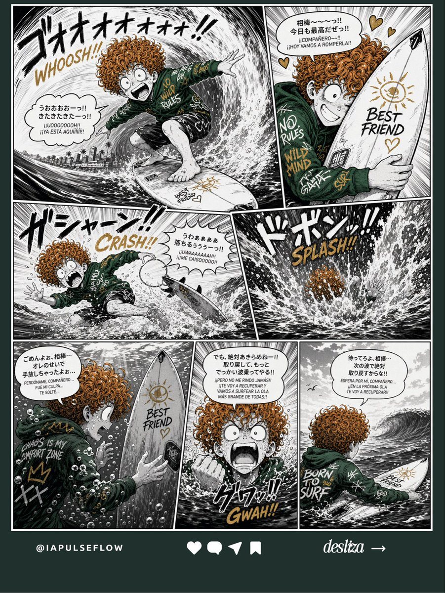 Ready-to-edit manga-style social media comic poster image prompt.