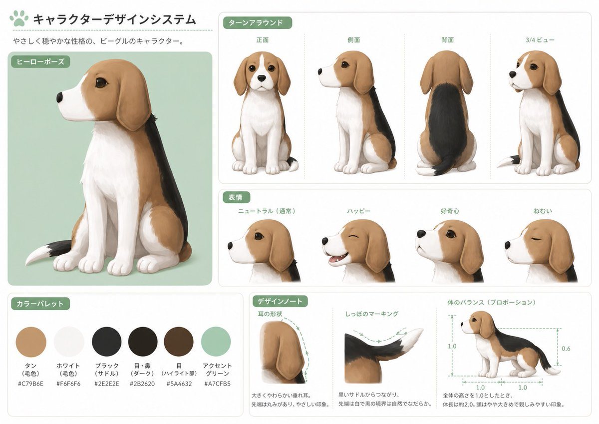 Ready-to-edit character design sheet image prompt.