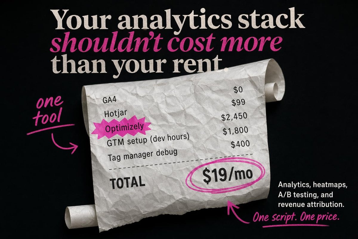 Create a bold static SaaS ad on a matte black background with a premium editorial look and highly accurate typography. At the top, place a large stacked serif headline in off-white readin...