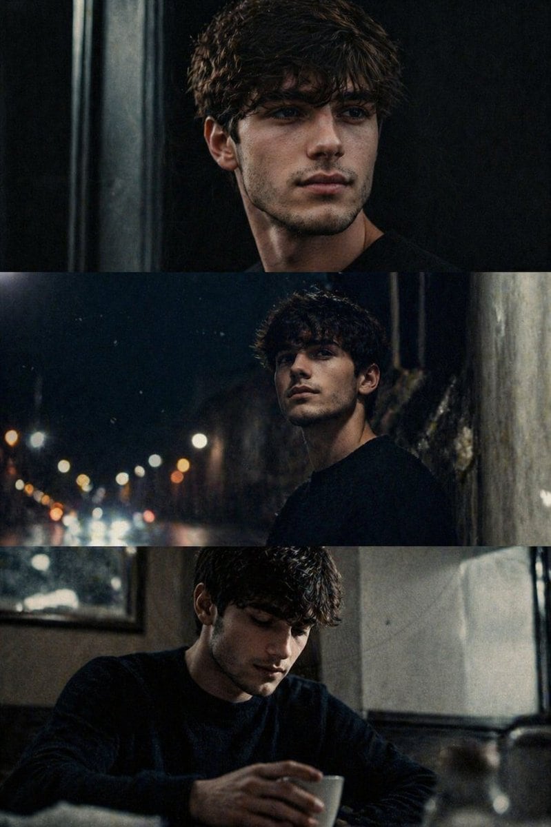 A prompt for converting an image into a vertical stack of three sequential cinematic film stills.