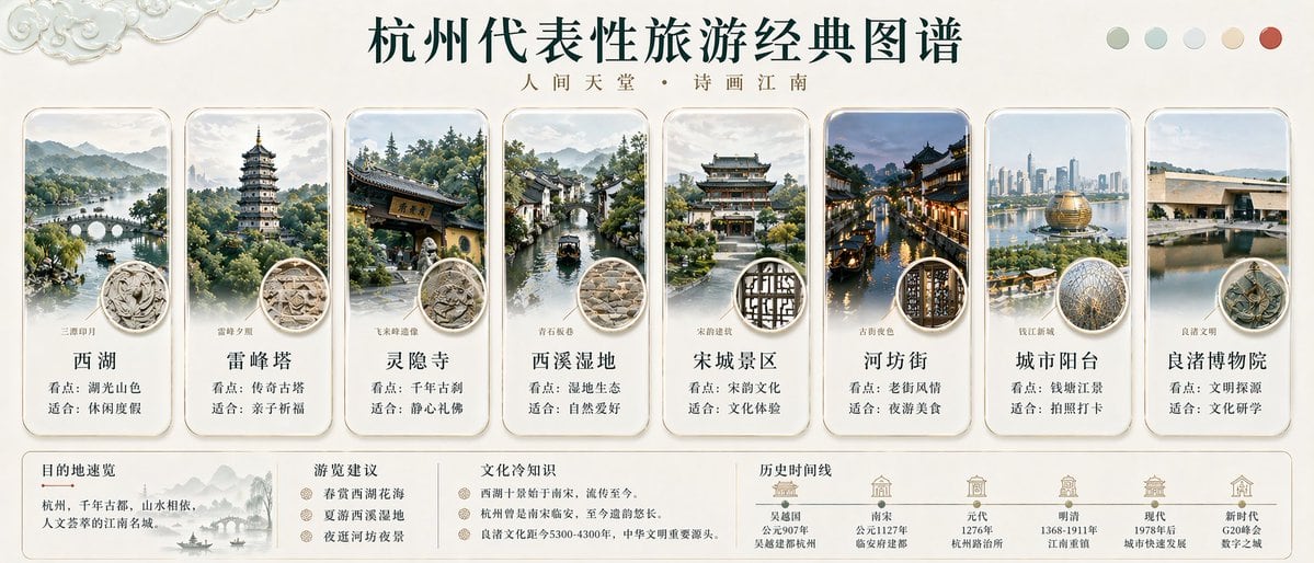 Ready-to-edit Chinese travel infographic poster image prompt.