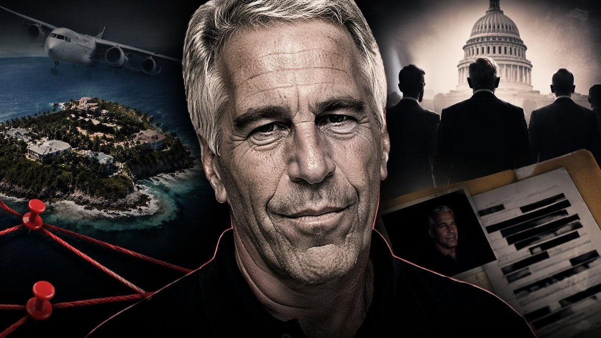 A YouTube thumbnail-style collage for a dark, dramatic, true crime investigation. In the center is a highly detailed, close-up portrait of an older man with grey hair and deep wrinkles re...