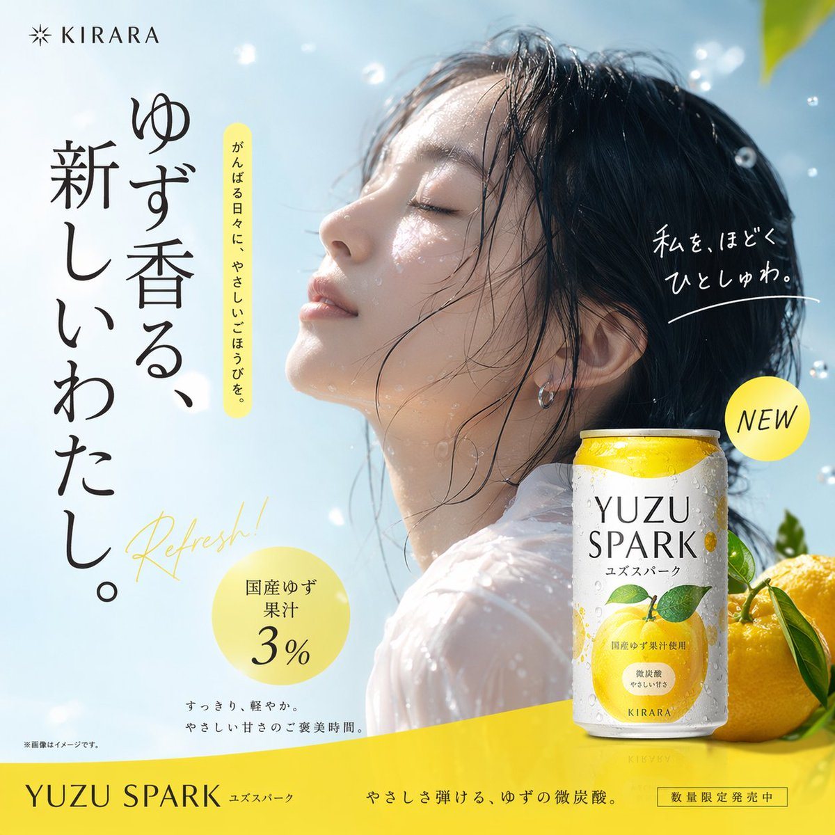 Ready-to-edit beverage advertisement banner image prompt.