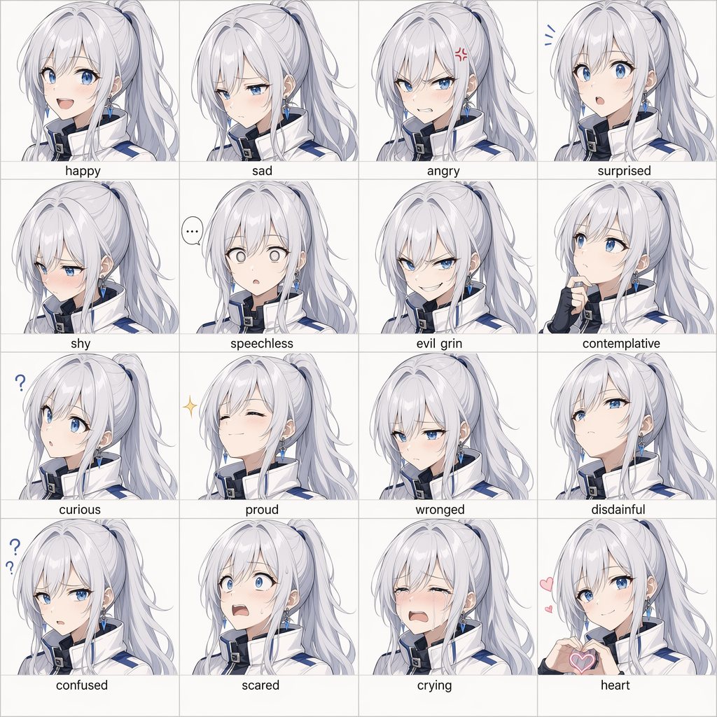 Avatar prompt for anime, ready to edit and generate in Image2Studio.