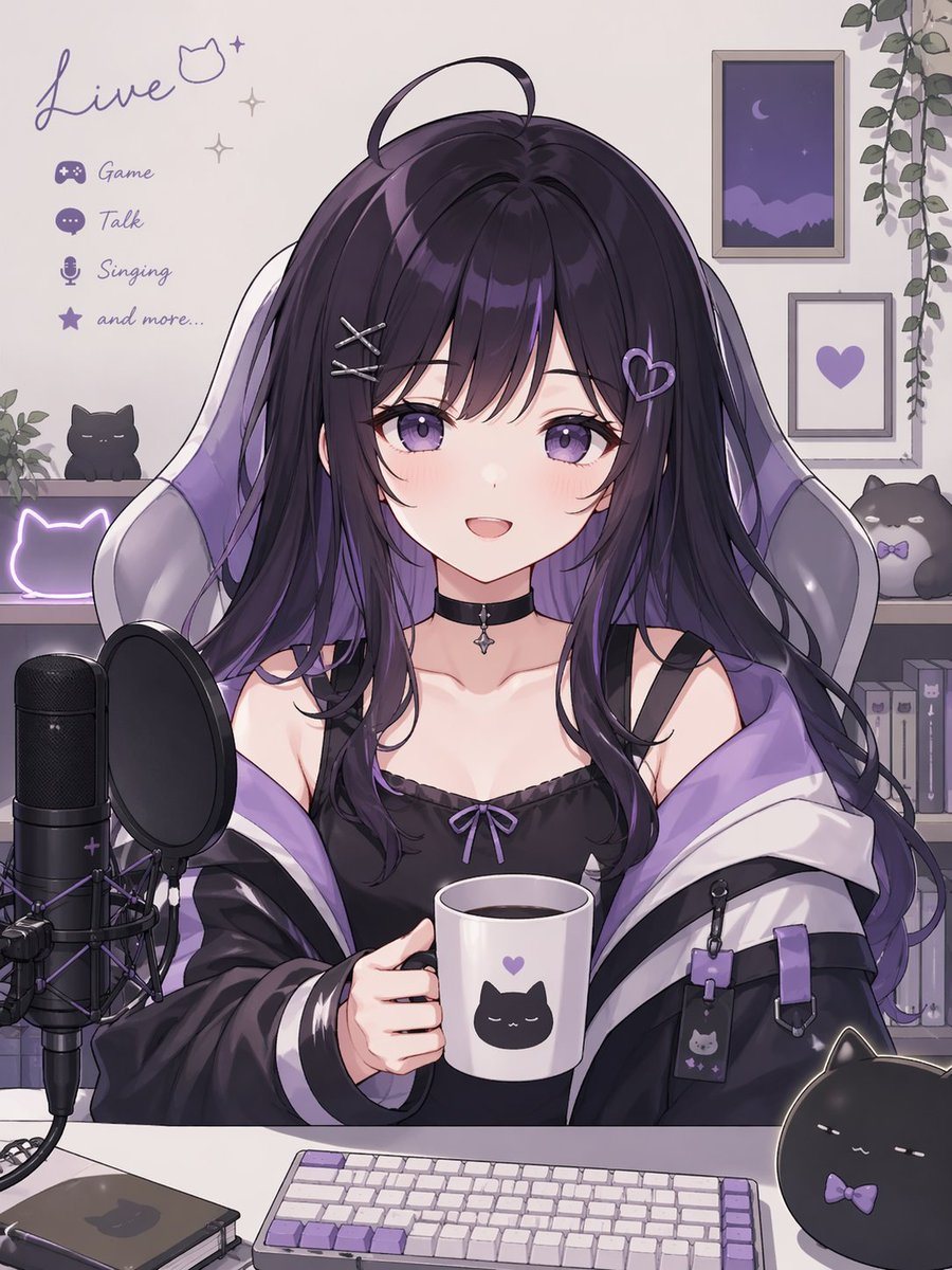 一种基于用户与 AI 之间对话历史,为用户创建 VTuber 虚拟形象的常用提示词格式。
