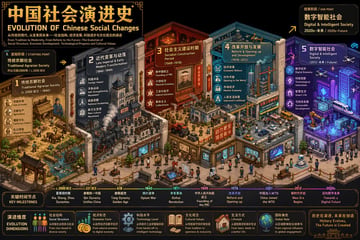 A detailed prompt for creating an isometric pixel art timeline illustration that depicts the evolution of a subject, such as Western Art, in a museum gallery format.