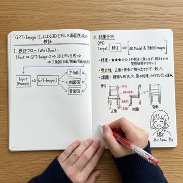 Ready-to-edit photograph of an open notebook image prompt.
