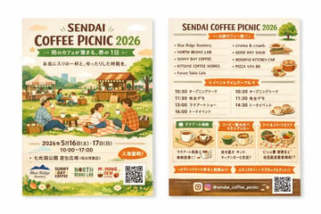 Ready-to-edit two-sided event flyer mockup image prompt.