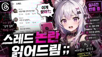 生成一张前卫的霓虹主题 YouTube 缩略图，展示动漫角色对社交媒体帖子和实时聊天内容做出震惊反应的画面。