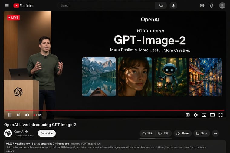 Ready-to-edit YouTube desktop dark mode UI mockup image prompt.